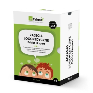 mTalent Zajęcia logopedyczne Pakiet Ekspert | Darmowa dostawa dla szkół i placówek publicznych