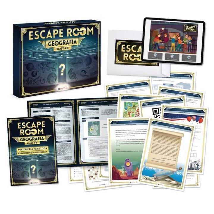 GRA ESCAPE ROOM. GEOGRAFIA KLASY 4-8
