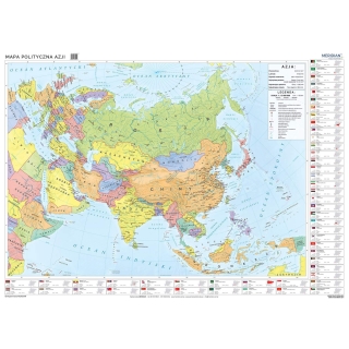 Afryka - ścienna mapa polityczna