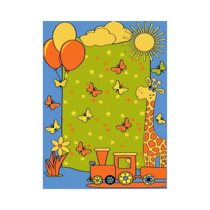 Dywan dziecięcy Lato - idealny do żłobków i przedszkoli