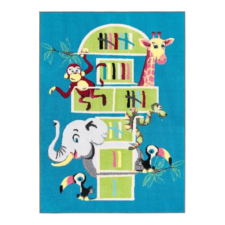 Dywan Funky Top Tom - szmaragd | Wyposażenie żłobków i przedszkoli