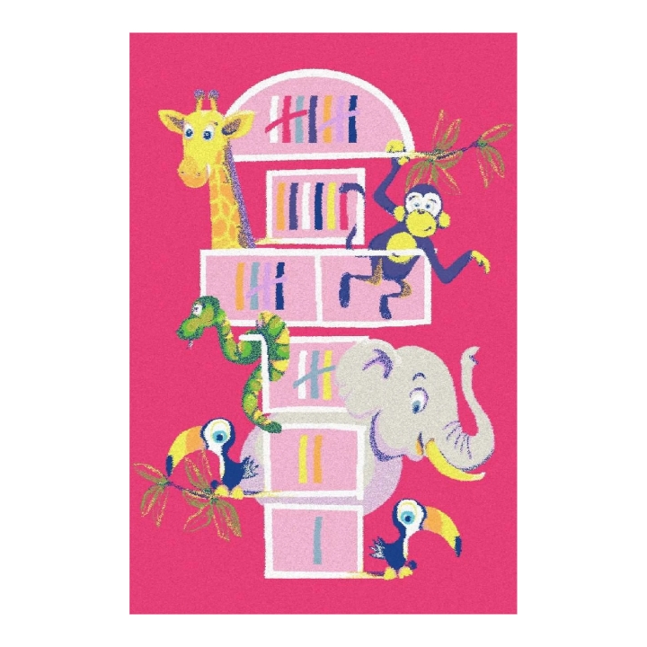 Dywan Funky Top Tom - amarant | Dywan sensoryczny w żłobku