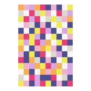 Dywan Funky Top Kostki - granatowy