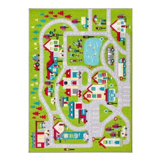 Dywan sensoryczny Funky Top Super Miasto S - limonka