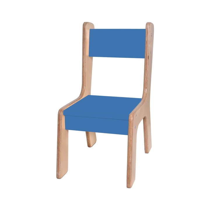 Kolorowe krzesło przedszkolne, krzesełko Kamil, bogata kolorystyka