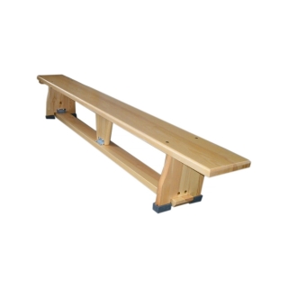 Ławka gimnastyczna z nogami drewnianymi | JT Mebel Producent mebli szkolnych i przedszkolnych