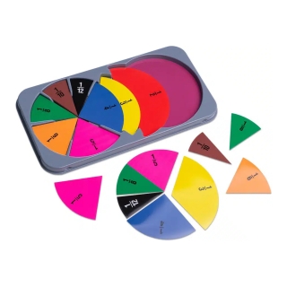 Ułamki magnetyczne z sortownikiem