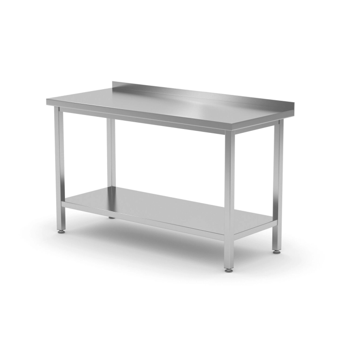 Stół przyścienny z półką