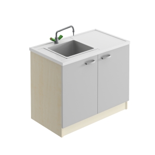 Stanowisko do mycia| Kompleksowe wyposażenie pracowni chemicznej, biologicznej