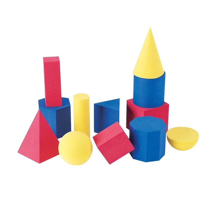 Bryły geometryczne z pianki | Pomoce dydaktyczne do matematyki