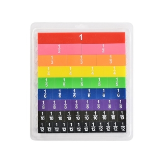 Ułamkowe listwy uczniowskie | Pomoce dydaktyczne do matematyki