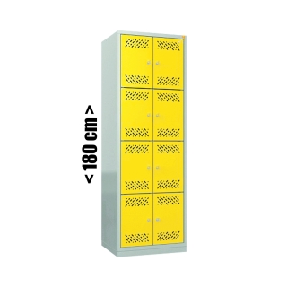 Szafka szkolna skrytkowa KM400 wys. 180