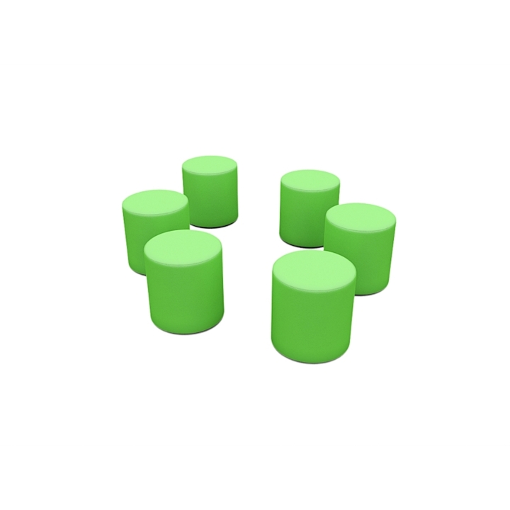 Pufa Tomi, okrągłe siedzisko w trzech rozmiarach | JT Mebel Producent mebli szkolnych i przedszkolnych