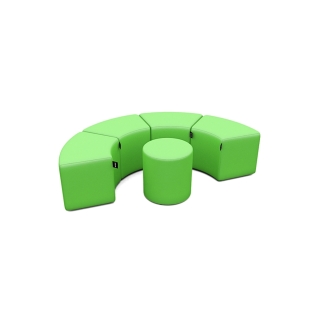 Zestaw puf Tomi I,  solidne piankowe siedziska | JTMebel Darmowa dostawa dla szkół i placówek publicznych