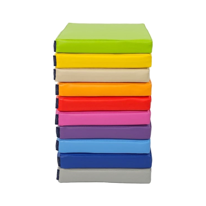 Zestaw klocków piankowych - Poduszki kwadratowe 30x30x5 cm - 10 szt.