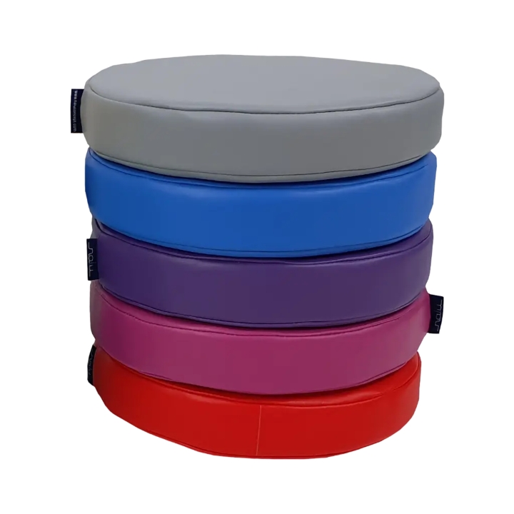 Zestaw klocków piankowych - Poduszki okrągłe 30x5 cm - 5 szt.