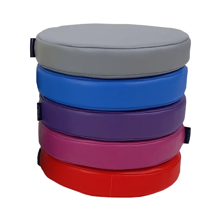 Zestaw klocków piankowych - Poduszki okrągłe 35x5 cm - 5 szt.