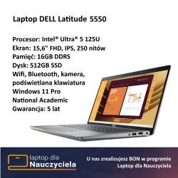 Laptop Dell Latitude 5550 16 GB