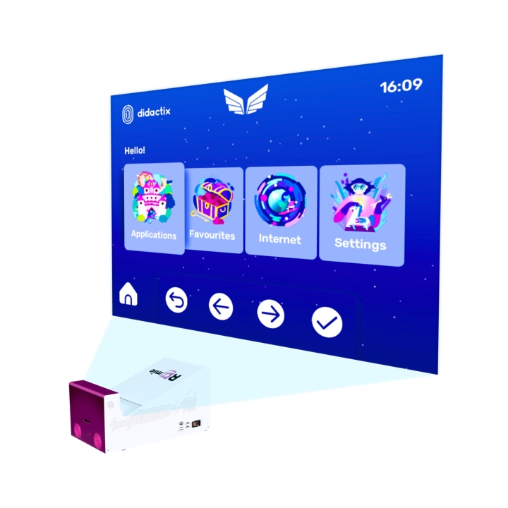 Zestaw Roomie Basic Ściana Interaktywna, doskonałe narzędzie edukacyjne