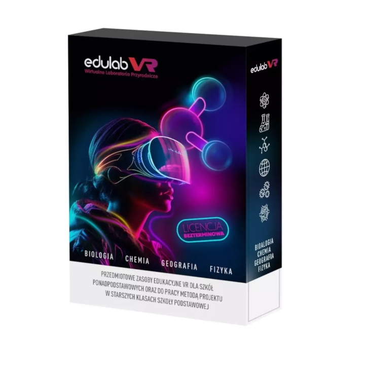 eduLabVR Wirtualne Laboratoria Przyrodnicze (biologia, geografia, fizyka, chemia)