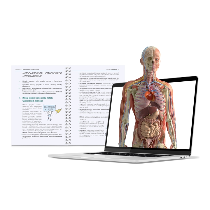 eduLabVR Wirtualne Laboratoria Przyrodnicze z goglami VR (biologia, geografia, fizyka, chemia)