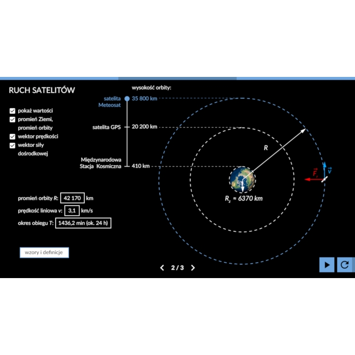 Wirtualne Laboratoria Przyrodnicze - Fizyka