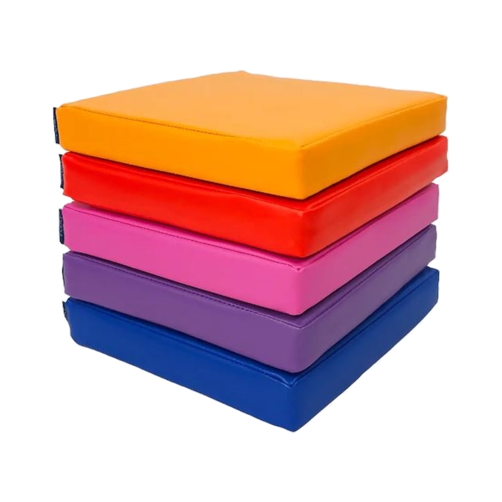 Zestaw klocków piankowych - Poduszki kwadratowe 35x35x5cm - 5 szt.