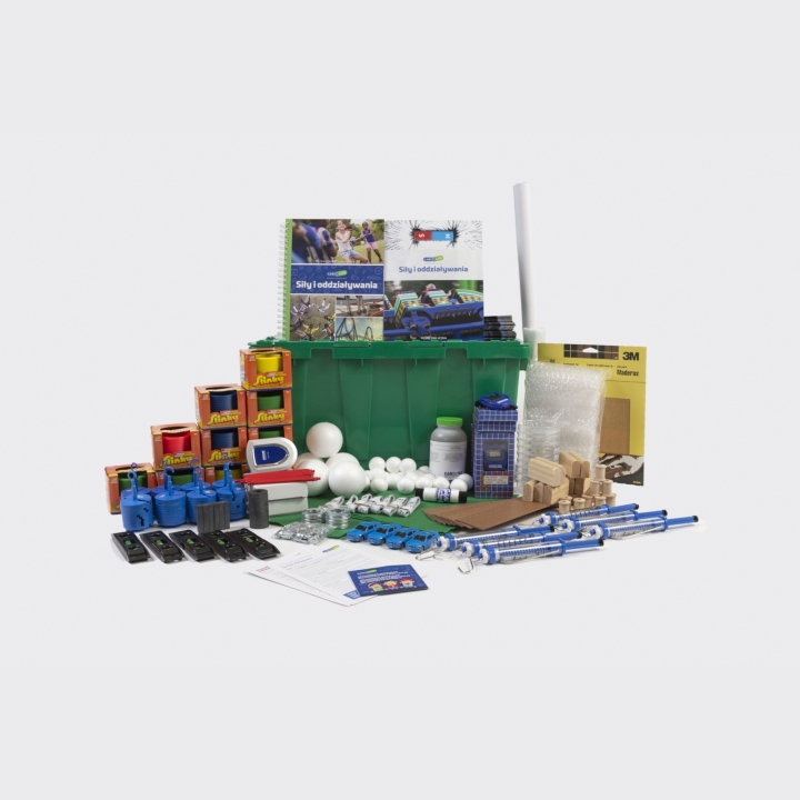 LaboLAB - Fizyka - Siły i oddziaływania - 17 lekcji