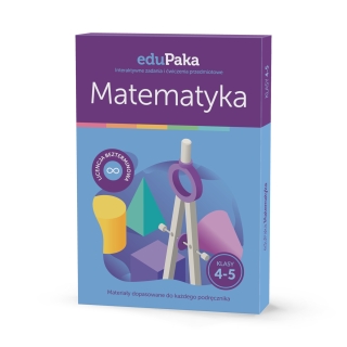 eduPaka MATEMATYKA klasa 4-5 | Darmowa dostawa dla szkół i placówek publicznych