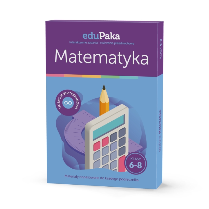 eduPaka MATEMATYKA klasa 6-8 | Darmowa dostawa dla szkół i placówek publicznych