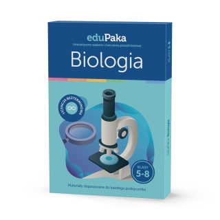 eduPaka BIOLOGIA klasa 5-8 | Darmowa dostawa dla szkół i placówek publicznych