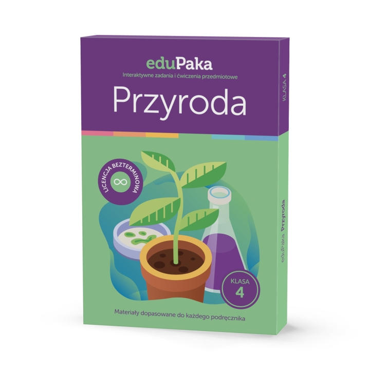 eduPaka PRZYRODA klasa 4| Darmowa dostawa dla szkół i placówek publicznych