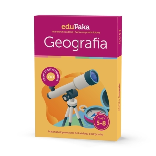 eduPaka GEOGRAFIA klasa 5-8 | Darmowa dostawa dla szkół i placówek publicznych