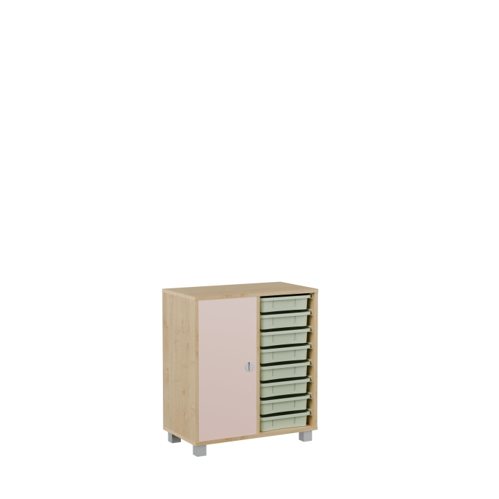 Regał z pojemnikami EDU-BOX EB03 | Darmowa dostawa dla szkół i placówek oświatowych