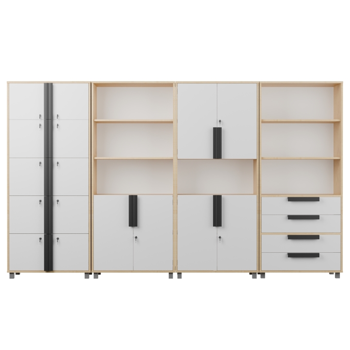 Zestaw regałów JET2 | Darmowa dostawa dla szkół i placówek oświatowych