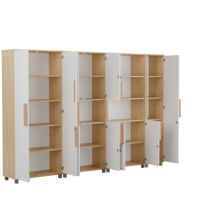 Zestaw regałów JET5 | Darmowa dostawa dla szkół i placówek publicznych