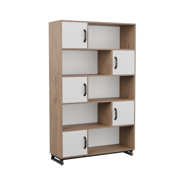 Regał biurowy Office ROF02 na stalowej podstawie | Darmowa dostawa dla szkół i placówek oświatowych