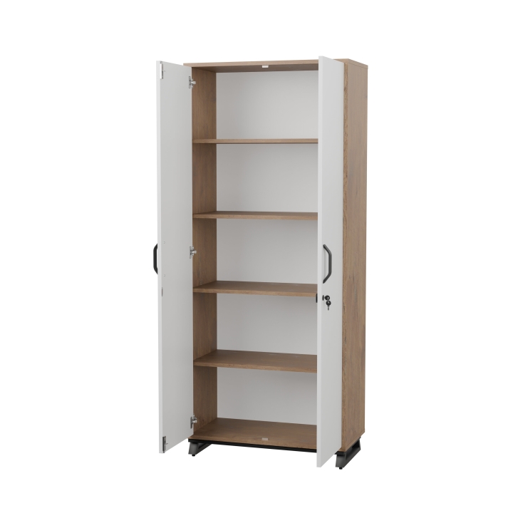 Regał biurowy na stalowej podstawie Office ROF03 | JTMebel Producent mebli