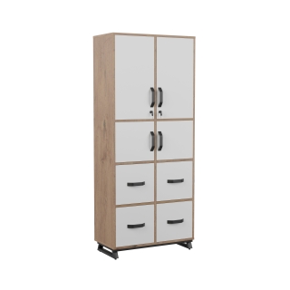 Regał biurowy na stalowej podstawie Office ROF06 | Darmowa dostawa dla szkół i placówek oświatowych