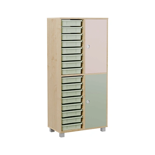 Szafki z pojemnikami